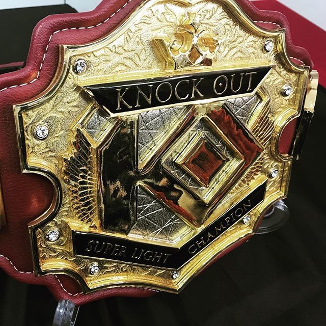 KNOCK OUT チャンピオンベルト‼︎ 】 : INGRAM-GYM MUAYTHAI