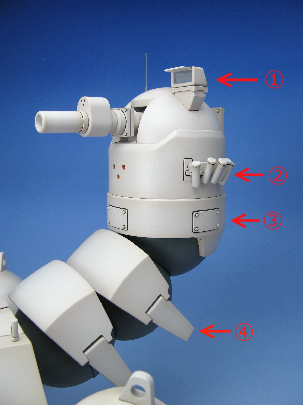 コトブキヤ 1 35スケール 攻殻機動隊 Stand Alone Complex 多脚戦車 剣菱重工 Haw6 試作車ver 作例 その3 機動警察パトレイバー Mgイングラム 作例画像 改造箇所まとめ コトブキヤ 1 35スケール 攻殻機動隊 Stand Alone Complex 多脚戦車 剣菱重工 Haw6 試作車ver 作例 その3 機動警察パトレイバー Mgイングラム 作例画像 改造箇所まとめ