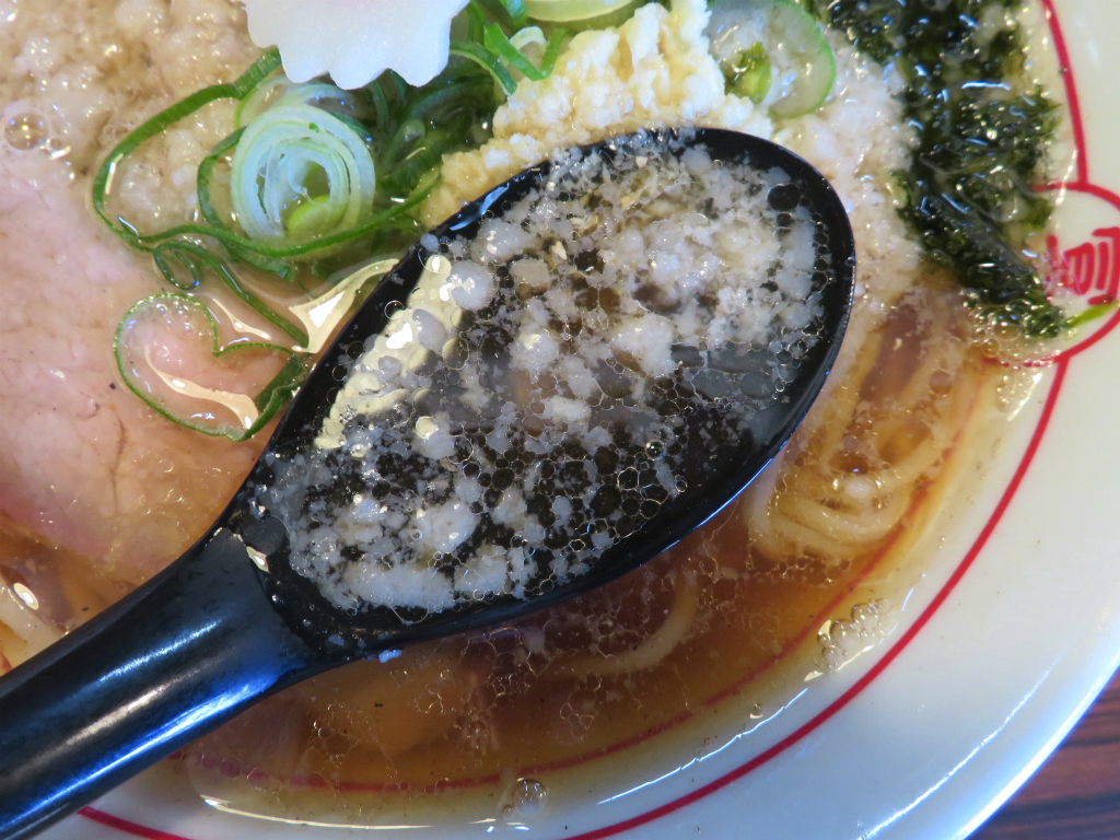 秋刀鮪だし 宣久 芦花公園 背脂生姜醤油らーめん Return Of The Funky 麺