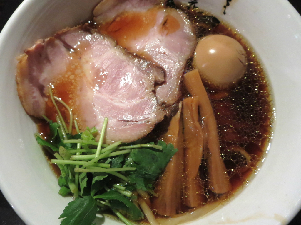 らーめん愉悦処 鏡花 立川 極醤油ラーメン Return Of The Funky 麺 らーめん愉悦処 鏡花 立川 極醤油ラーメン Return Of The Funky 麺
