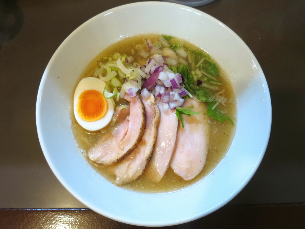 鶏こく中華 すず喜 三鷹 こく塩 Return Of The Funky 麺