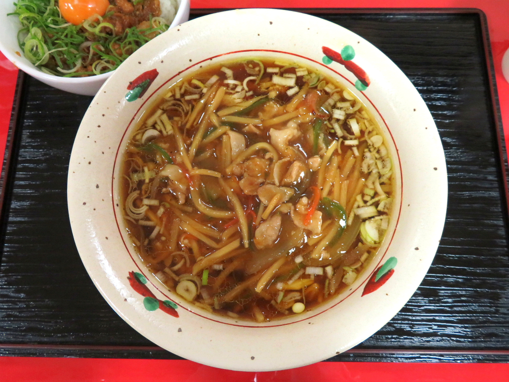 笑楽亭 小田急うまいものめぐりと春のスイーツコレクション 小田急百貨店 新宿店 竹豚ラーメン 豚玉飯 Return Of The Funky 麺