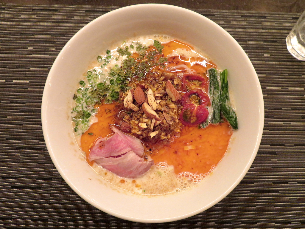 Mensho 護国寺 アーモンド担々麺 冷製 和牛のせ Return Of The Funky 麺