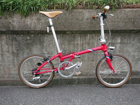 DAHON Boardwalk D7にハンドル延長ステムを入れてポジション調整 DAHON Boardwalk D7にハンドル延長ステムを入れてポジション調整
