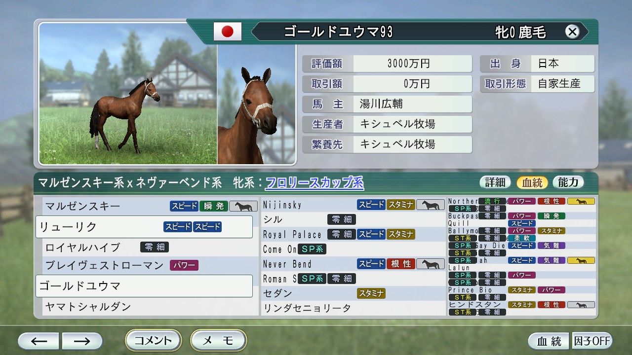 93年主な生産馬 航路は不定 全速前進 93年主な生産馬 航路は不定 全速前進