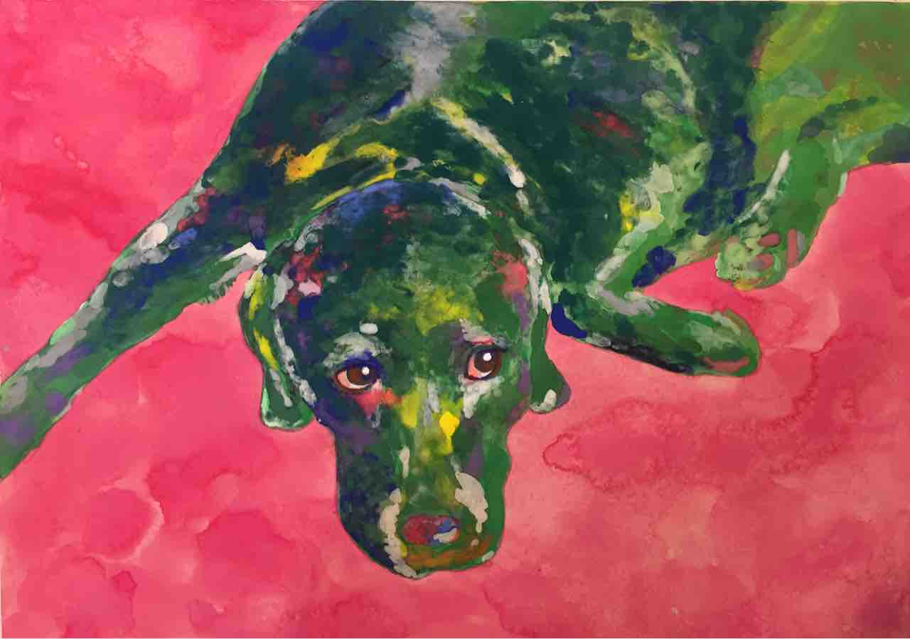 ポップな日本画はいかが だって 魔女だから