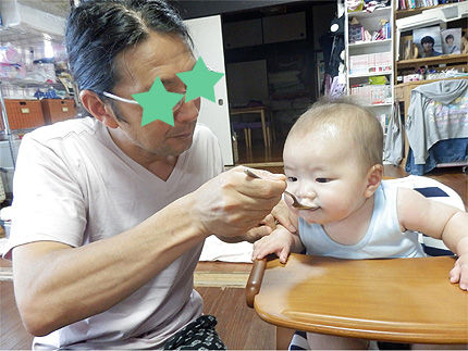 ツキの離乳食開始3
