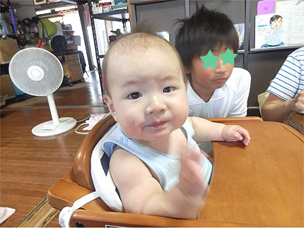 ツキの離乳食開始4