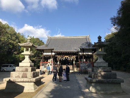 令和２年元旦初詣＿八幡神社2