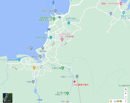 久久能智の聖木地図1