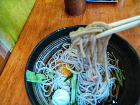 冷月見そば