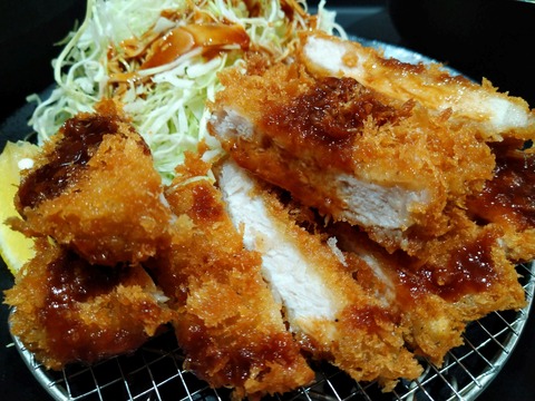 松のやのダブルロースかつ定食