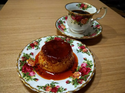 プリンが完成