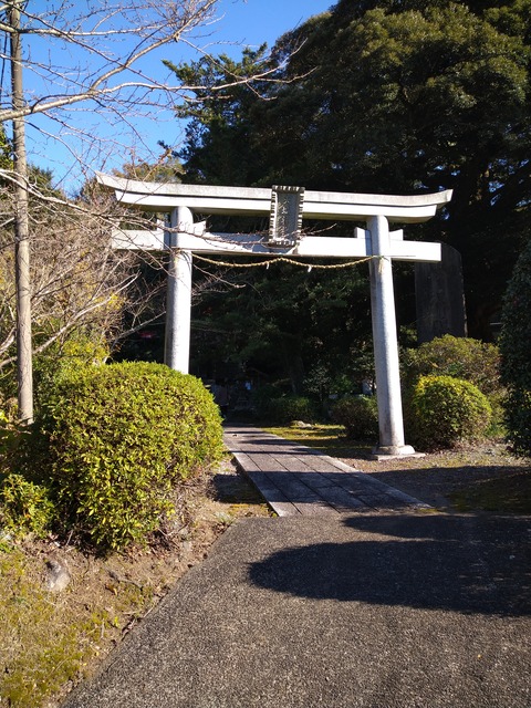 天城神社の鳥居