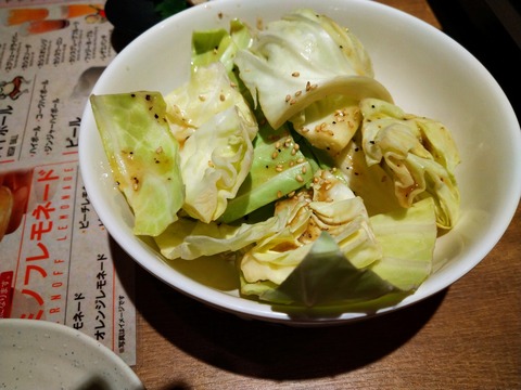 やみつき塩キャベツ