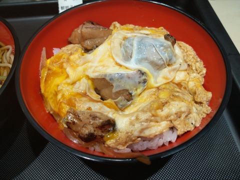 富士そば 朝親子丼