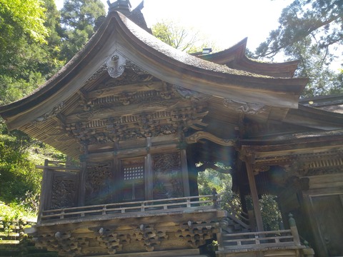 岡太神社・大瀧神社 本殿左