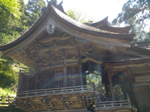 岡太神社・大瀧神社 本殿左