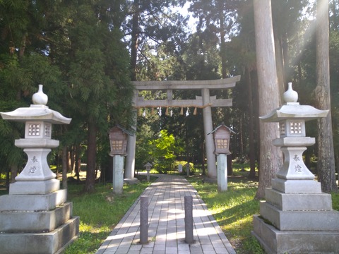 劔神社 北鳥居