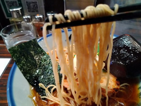 麺は蕎麦っぽい感じになっている