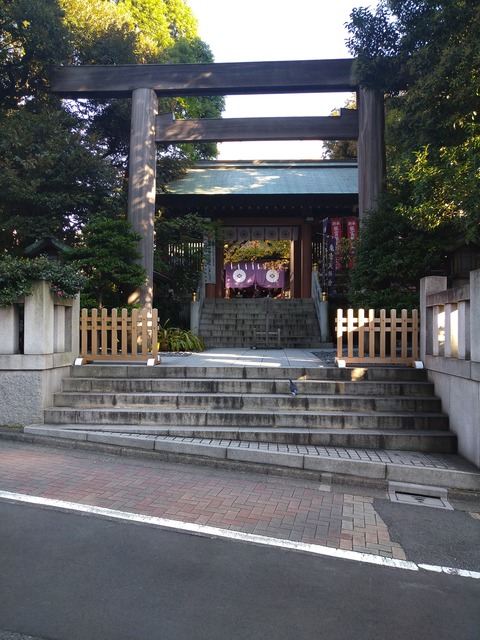 東京大神宮の鳥居