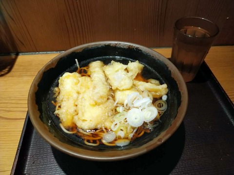 ごぼう天そば