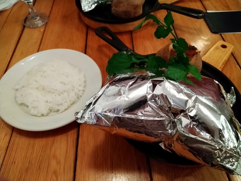 つばめ風 ハンブルグステーキ アルミ付き