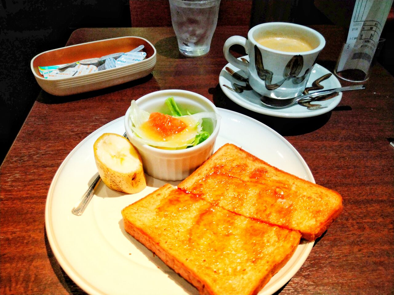 Cafe Miyama ミヤマ珈琲 新宿でモーニングを食べた ここもルノワール系列なんだな ふと思い立ってやってみた グルメな日常 編