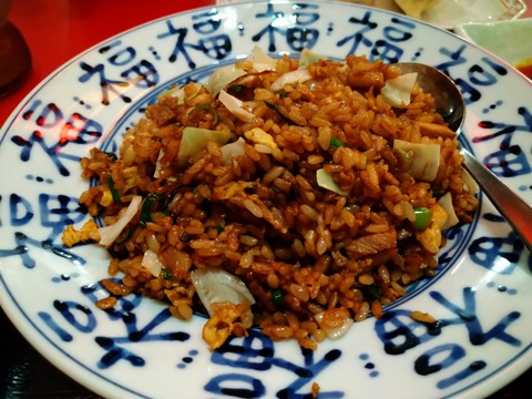 焦がし醤油炒飯