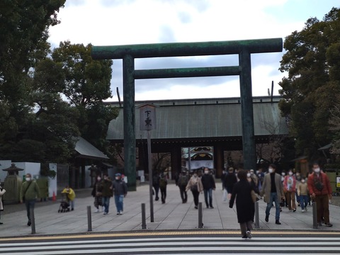 靖国神社 第二の鳥居