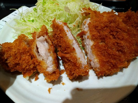 とんかつまるや ロースかつ