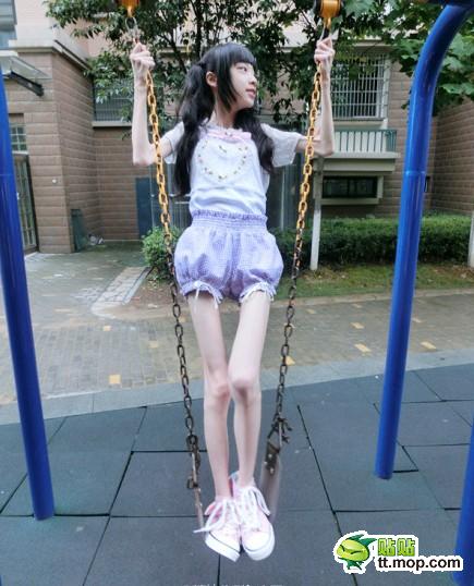 ここまでガリガリになっても自分を可愛いと思っている女ブロガー ぴんく速報