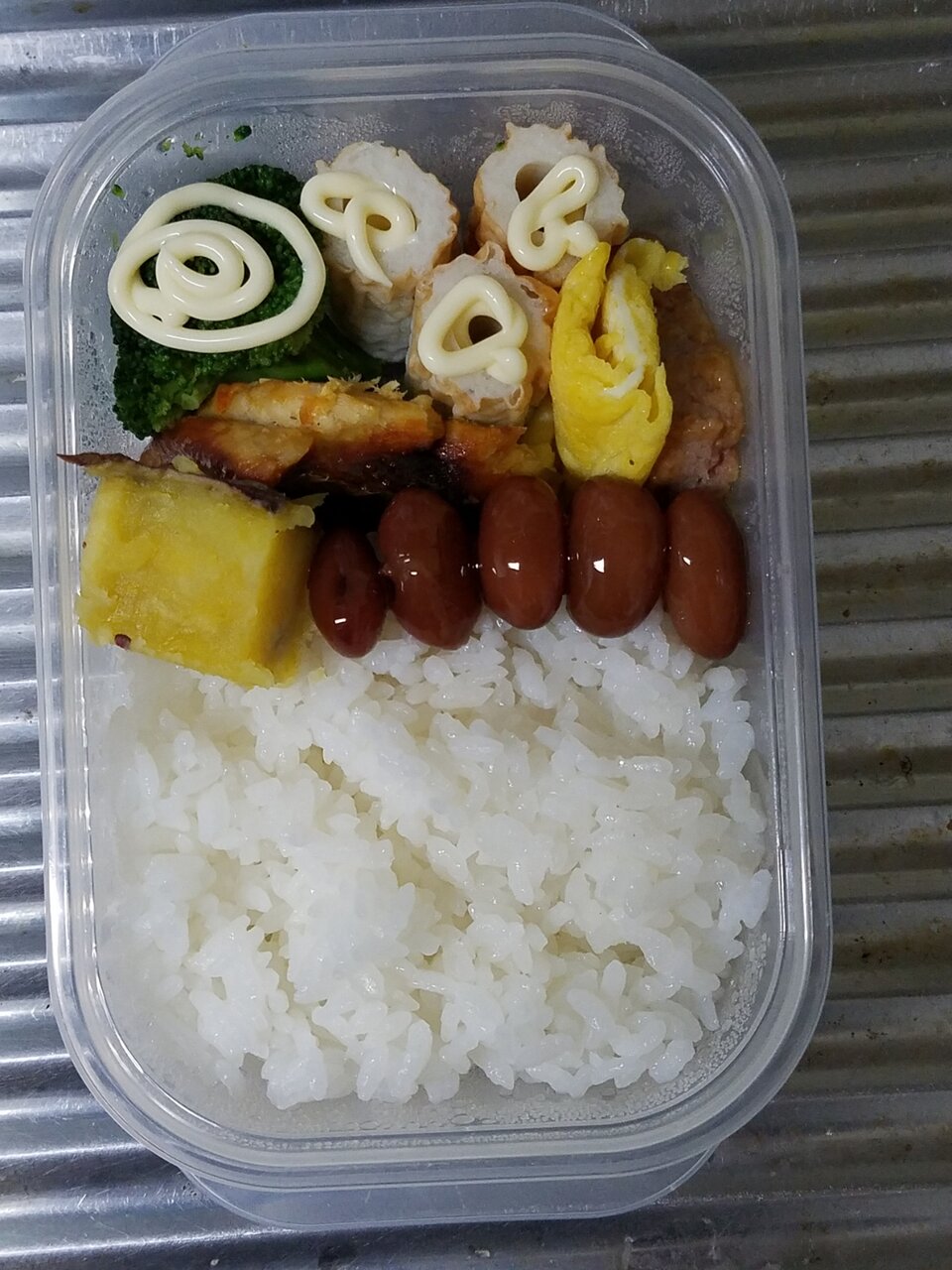 旦那弁当と高校生男子のお弁当 レトルト八宝菜 まんてんブログ