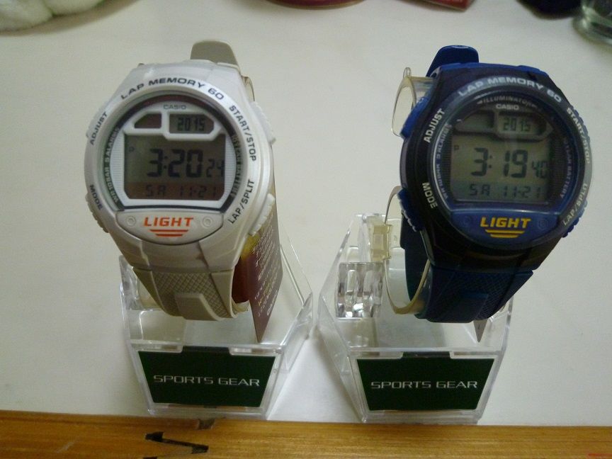 カシオ スポーツウオッチ Sports Gear スポーツギア W 734j 7ajfでランニング中 まんてんブログ