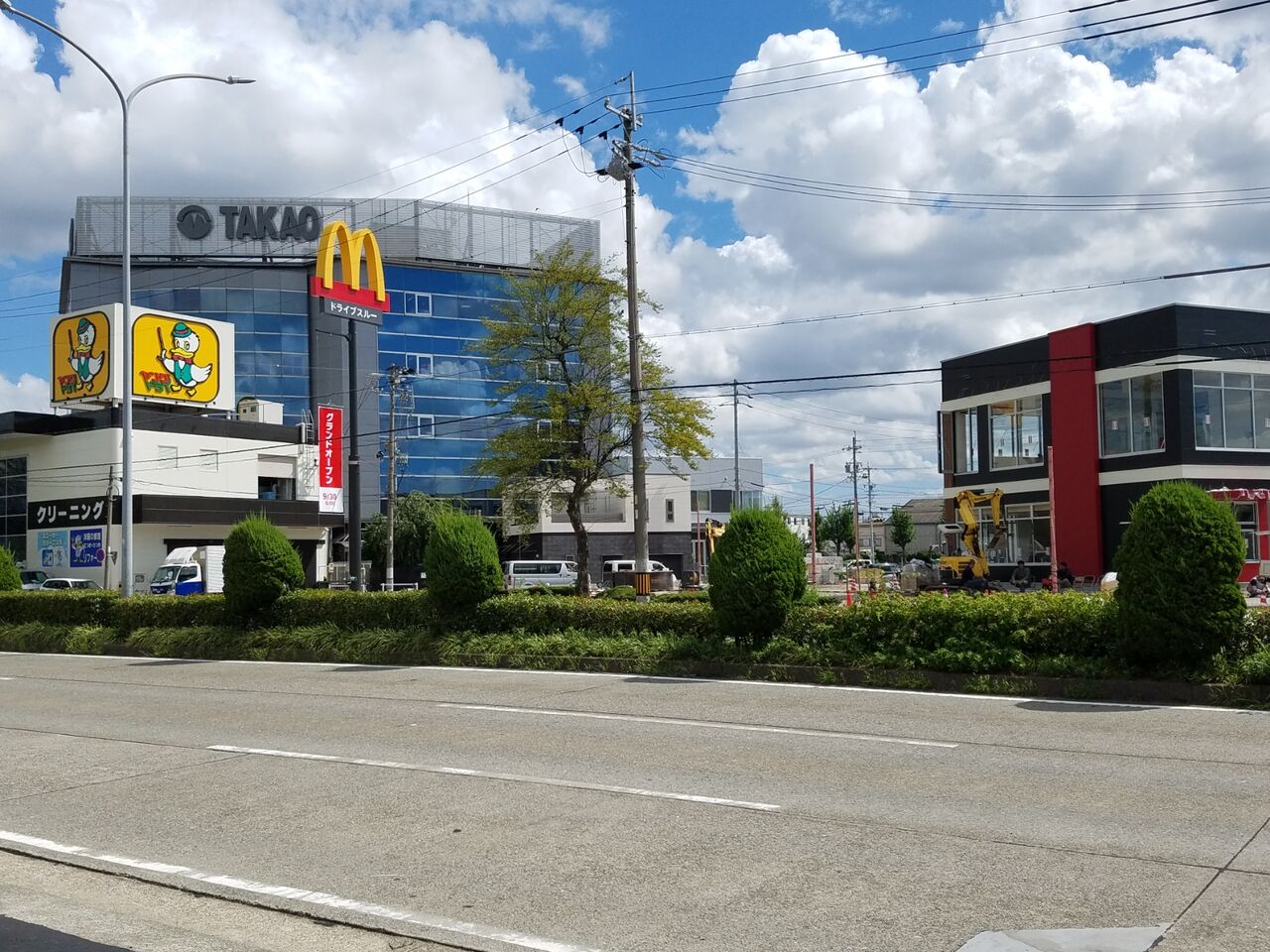 マクドナルド環状線四女子町店のオープン日時と出来具合と自転車での行き方 旧太平通店の今 名古屋市中川区情報2