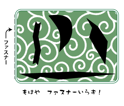 イノシシ枕カバー