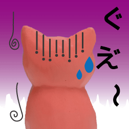 ブタ 汗. 背中1