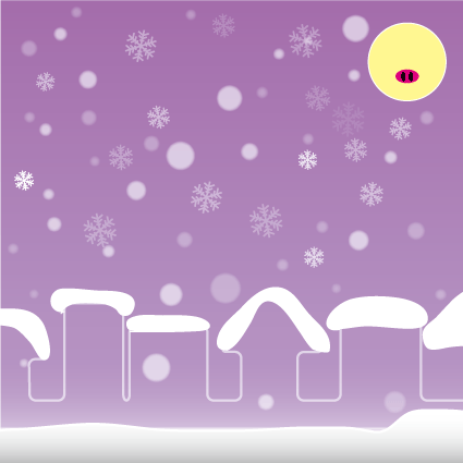 雪の夜1