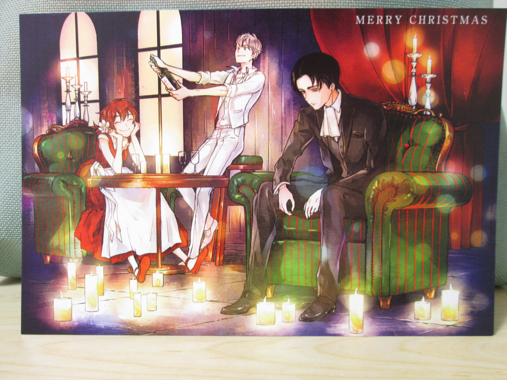 進撃の巨人 悔いなき選択 クリスマスカード 進撃の巨人 悔いなき選択 クリスマスカード