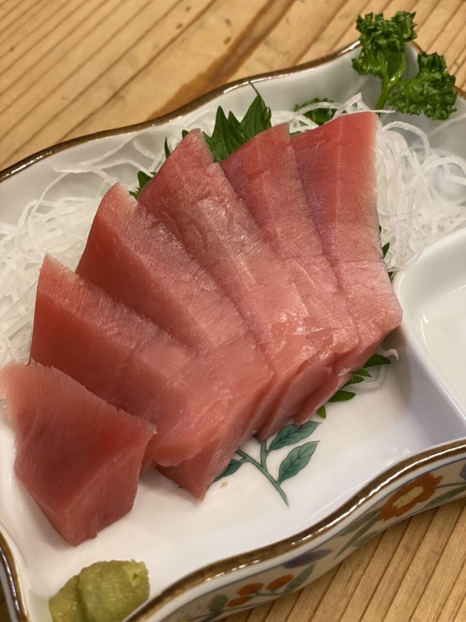 マグロのお刺身 この日は600円 上尾市錦町 呑み処ののか