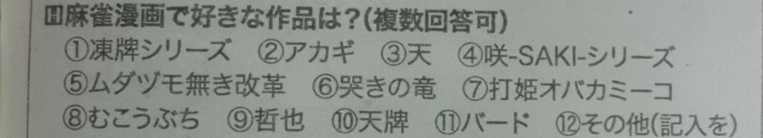 これが集英社が認める 麻雀漫画 と ショートギャグ漫画家 一覧だ 近代麻雀漫画生活