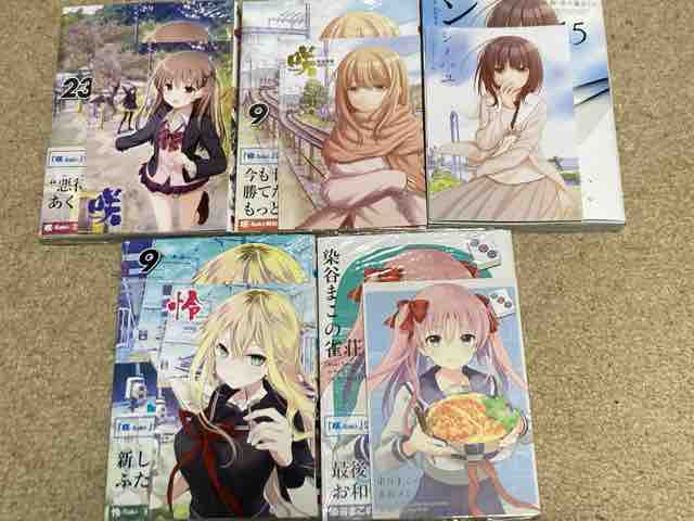 咲-Saki-23巻と阿知賀編9巻とシノハユ15巻と怜-Toki-9巻とまこメシ3巻