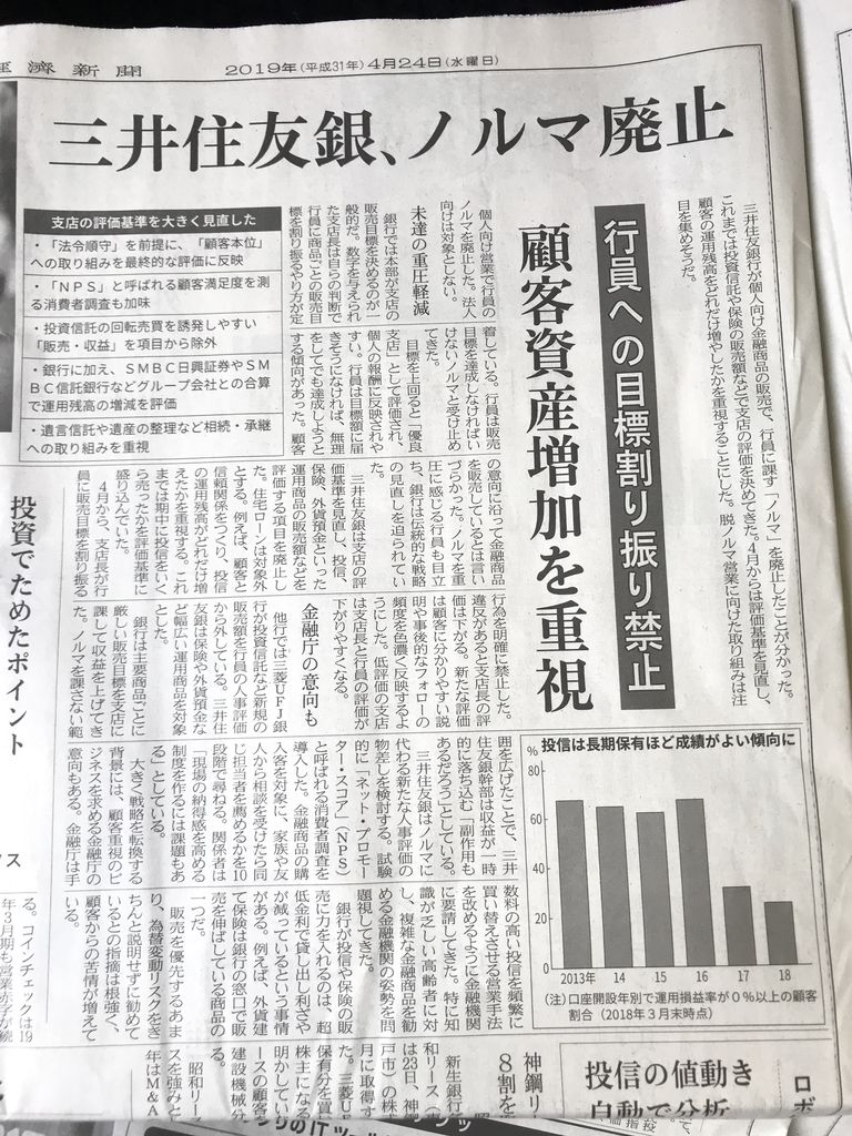 三井住友銀 ノルマ廃止 不動産コンサル猪俣淳 猪俣淳の不動産投資にまつわる100の話 プラス 三井住友銀 ノルマ廃止 不動産コンサル猪俣淳 猪俣淳の不動産投資にまつわる100の話 プラス