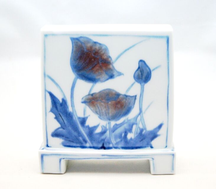 銘品樂家の江戸青磁の硯★河濱支流印と篆刻印有（読み取れず） 超希少・青磁の硯！樂家伝来の江戸期☆河濱支流印と篆刻印有（読み取れず）