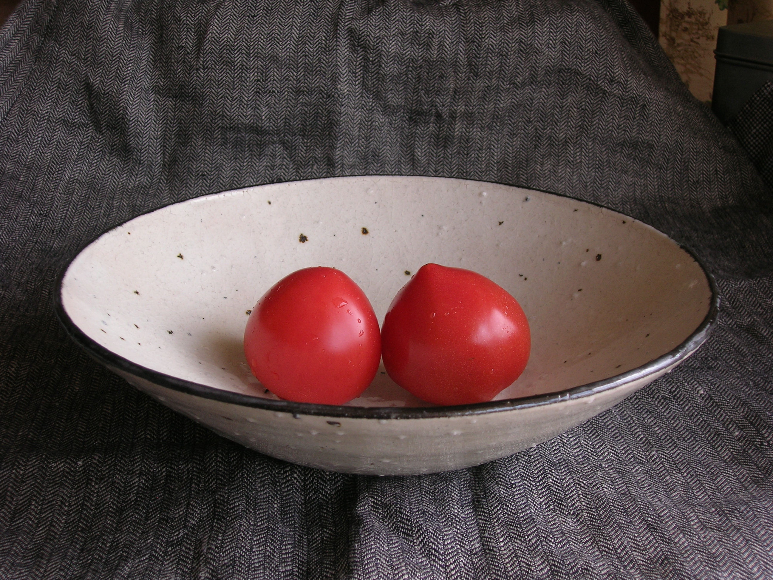 楠田純子 器 皿 8寸・器2点 楠田純子 器 皿 8寸・器2点