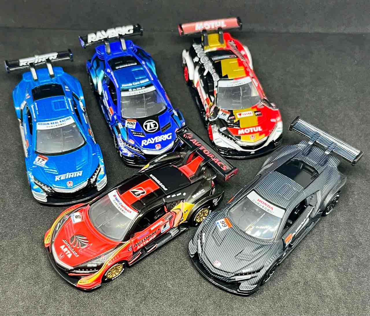 トミカくじ トミカプレミアム Racing NSX-GT セット セブンイレブン トミカくじ R賞 NSX-GT 2台セット ② セブン限定トミカくじ第2