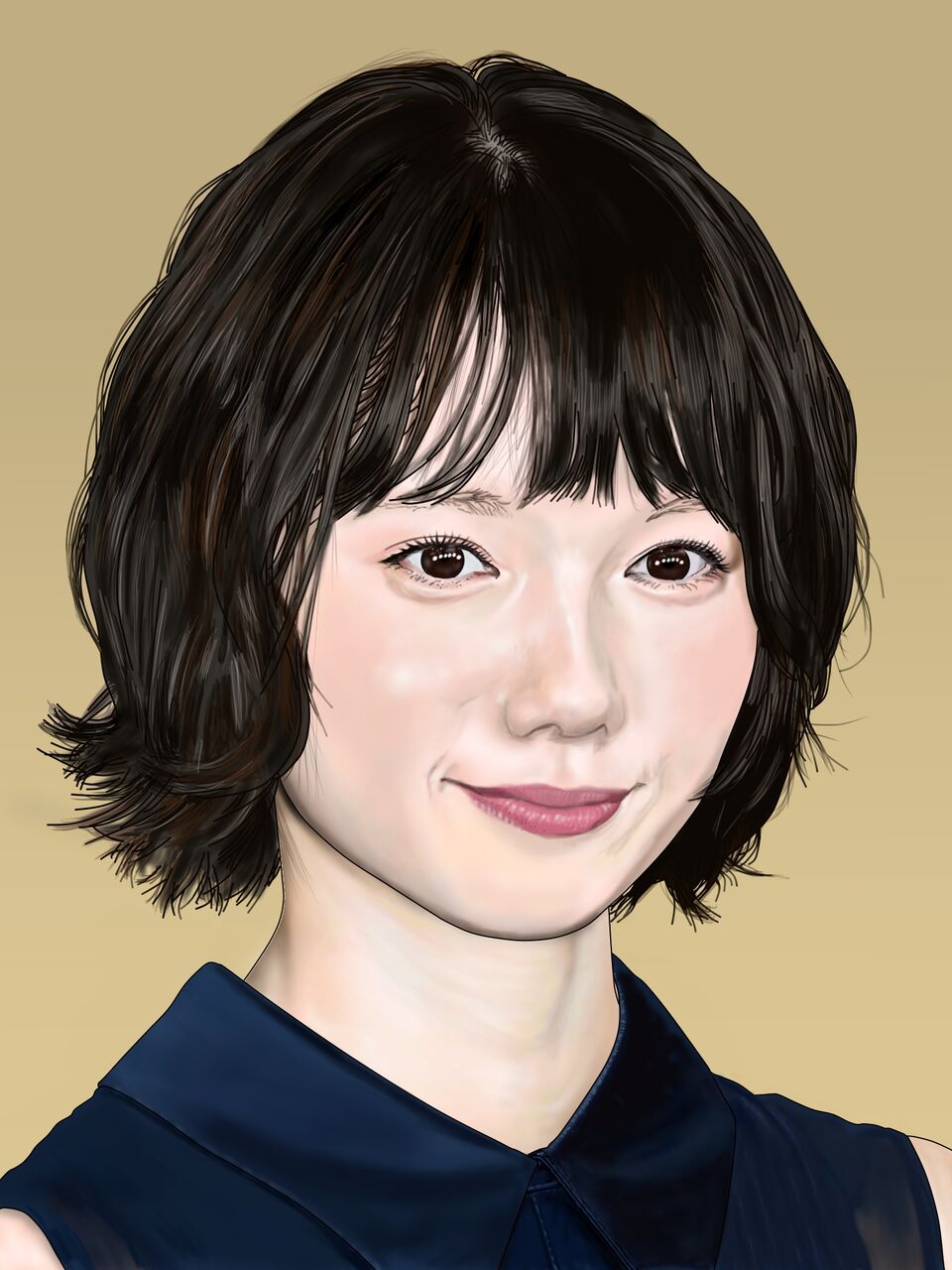 宮崎あおいさんの似顔絵を描きました イノサンブログ 宮崎あおいさんの似顔絵を描きました イノサンブログ