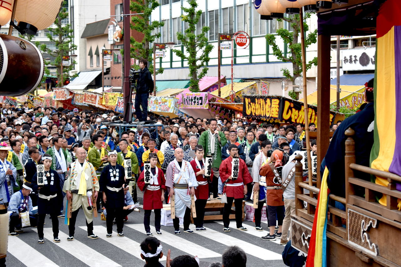 2858 青梅大祭 晴れて良かった 衆議院議員 井上信治の活動報告