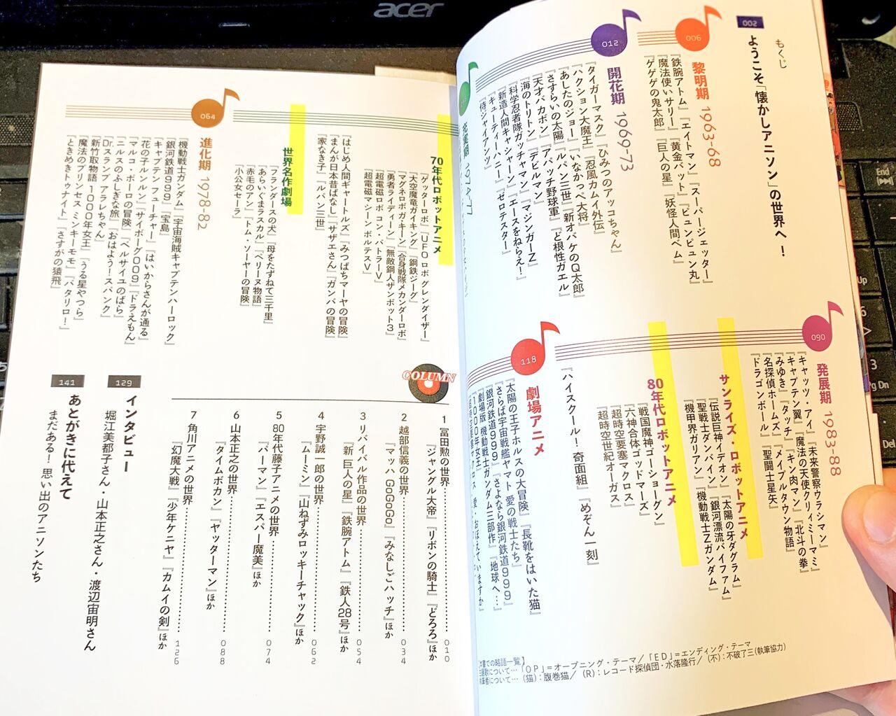 書評 日本懐かしアニソン大全 ヒグえもんのブログ