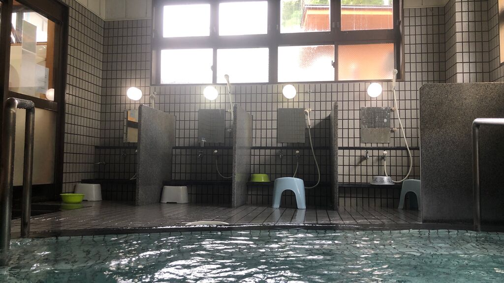 長野青木村 田沢温泉 有乳湯 うちゆ 山歩きの後に立ち寄った温泉